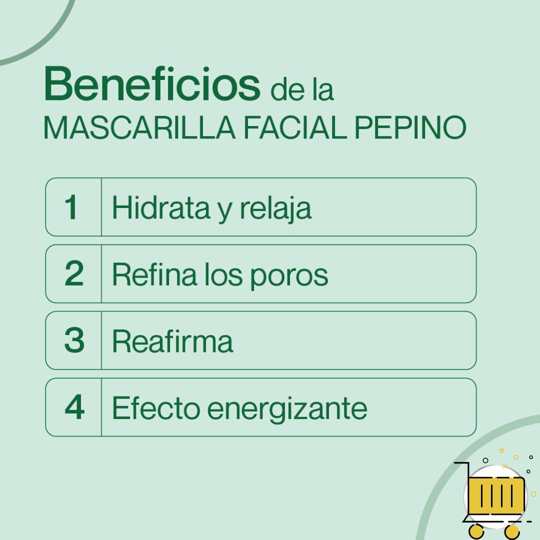 MASK PEPINO HIDRATANTE H&H®