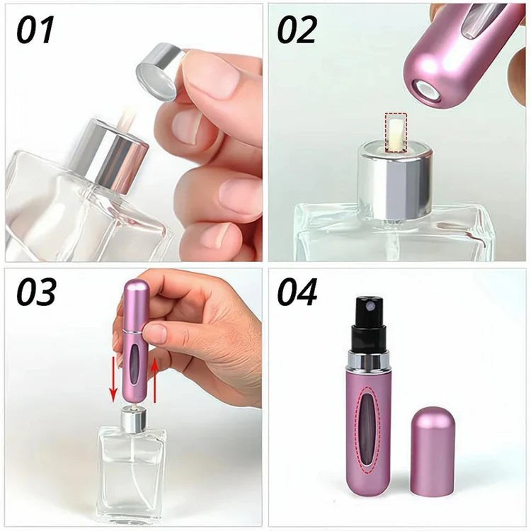 MINI DISPENSADOR PARA PERFUMES H&H®