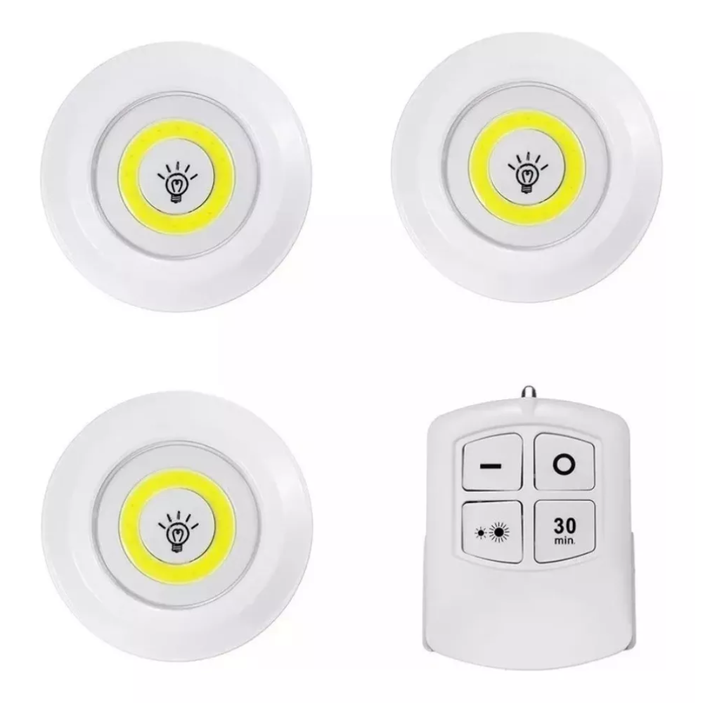 EASY LUCES® (SET 3 LUCES LED + CONTROL INALÁMBRICO)