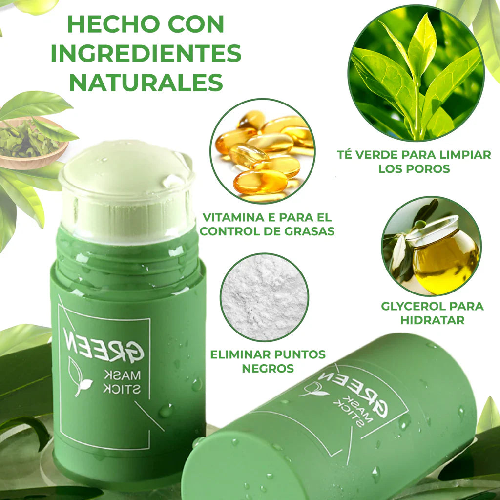 MASK DETOX TÉ VERDE H&H®