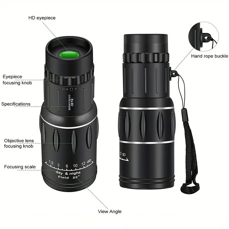 MINI TELESCOPIO MONOCULAR VISION PRO H&H®