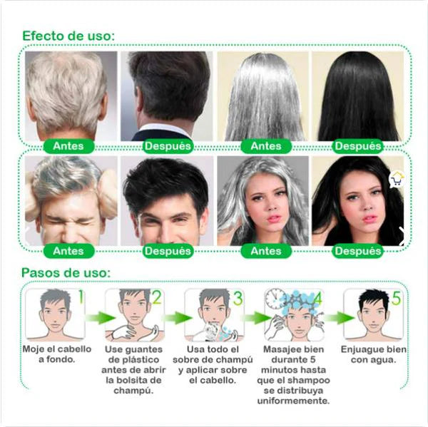 SHAMPOO CUBRE CANAS H&H®