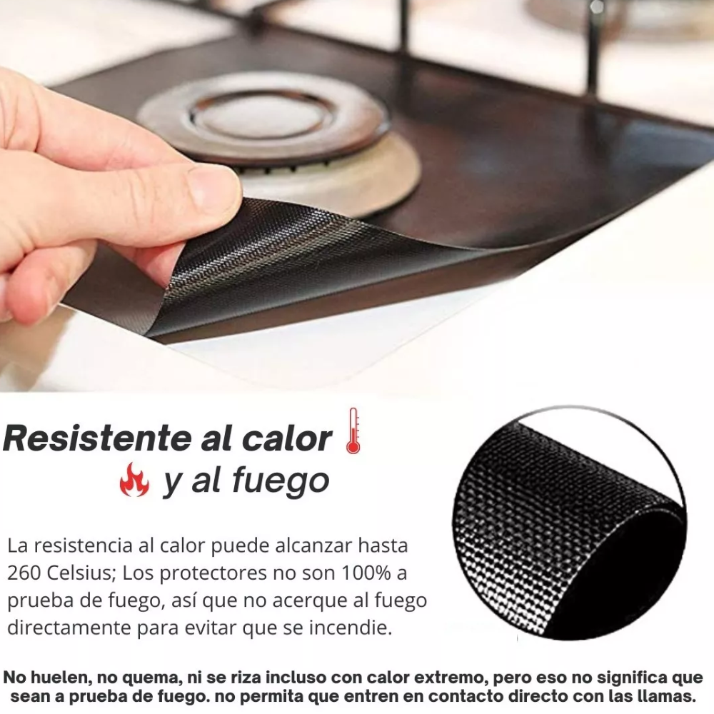 SET 4X PROTECTORES PARA COCINA® (Cada Set incluye 4 protectores)